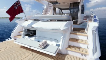 The latest model in the Flybridge range, the all-new Princess F58!