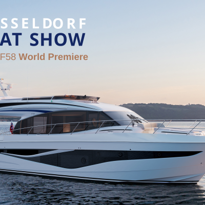 Princess F58 makes its world premiere at Boot Düsseldorf 2025