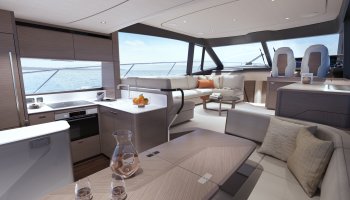 LE DERNIER MODÈLE DE LA GAMME FLYBRIDGE, LE TOUT NOUVEAU PRINCESS F58 !